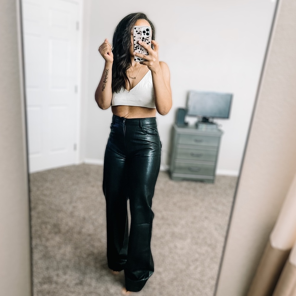Nasty Gal Collection  Women’s Pants PU Leather - Picture 5 of 9